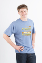 将图片加载到图库查看器,I am Strong Men's Bamboo Viscose/Organic Cotton Short Sleeve Graphic T-Shirt
