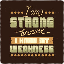 将图片加载到图库查看器,I am Strong Men's Bamboo Viscose/Organic Cotton Short Sleeve Graphic T-Shirt