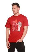 Load image into Gallery viewer, I need more space Men's Bamboo Viscose/Organic Cotton Short Sleeve Graphic T-Shirt
