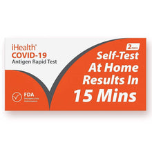 Load image into Gallery viewer, iHealth COVID-19 Antigen Rapid Test - Includes 2 Tests