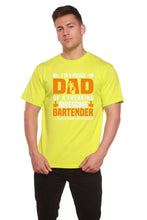 Load image into Gallery viewer, I'm a Proud Dad Men's Bamboo Viscose/Organic Cotton Short Sleeve Graphic T-Shirt