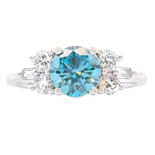 Load image into Gallery viewer, 1.85ct Lab Grown Diamond Eng Only 14KT White Gold