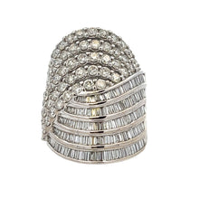 Load image into Gallery viewer, 4.00ct Diamond Ring 10KT White Gold