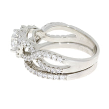 Load image into Gallery viewer, Cubic Zirconium CZ SS Bridal Sterling Silver