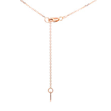 Load image into Gallery viewer, .73ct Sapphire Diamond Fashion Pendants 10KT Rose Gold