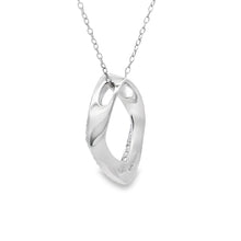 Load image into Gallery viewer, Genuine .02ct Diamond Fashion Pendants Sterling Silver