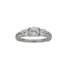将图片加载到图库查看器,Cubic Zirconium CZ SS Bridal Sterling Silver