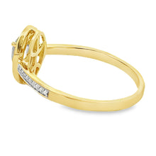 Load image into Gallery viewer, .50ct Mystic Fire Topaz Diamond Ring 10KT Yellow Gold