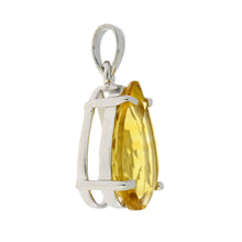 Load image into Gallery viewer, 3.80ct Citrine Fashion Pendants Sterling Silver