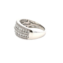 Load image into Gallery viewer, 1.00ct Diamond Wedding Band Ring 10KT White Gold