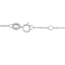Load image into Gallery viewer, .67ct Sapphire Diamond Bracelet 14KT White Gold