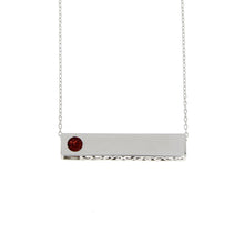 Load image into Gallery viewer, Garnet Fashion Pendants Sterling Silver