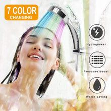 将图片加载到图库查看器,iMounTEK Color-Changing Hydropower LED Shower Head