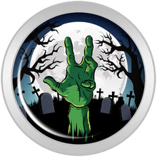 Load image into Gallery viewer, Cemetery Zombie Hand Halloween Plug Set 0G