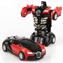 将图片加载到图库查看器,Inertial Impact Deformation Robot Toy