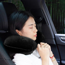 Load image into Gallery viewer, Inflatable Air Pillows U Shaped Portable Sleeping Break Neck Pillow Nap Head Rest Cushion for Outdoor Camping Travel Hiking Car Functional Inflatable Neck Pillow Inflatable U Shaped Travel Pillow Car Head Neck Rest Air Cushion for Travel Neck Pillow