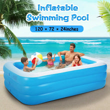将图片加载到图库查看器,Inflatable Family Swimming Pool