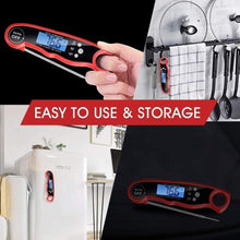 将图片加载到图库查看器,Instant Read Meat Thermometer Upgraded Instant Read Meat Thermometer 2-in-1 Ultra Fast Digital Meat Thermometer for Cooking Oven Safe Food Thermometer Waterproof Ultra Fast Digital Food Water Milk Thermometer for Outdoor Cooking BBQ and Kitchen