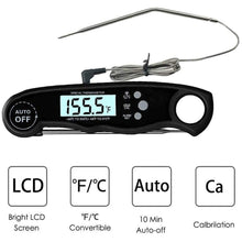 将图片加载到图库查看器,Instant Read Meat Thermometer Upgraded Instant Read Meat Thermometer 2-in-1 Ultra Fast Digital Meat Thermometer for Cooking Oven Safe Food Thermometer Waterproof Ultra Fast Digital Food Water Milk Thermometer for Outdoor Cooking BBQ and Kitchen