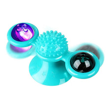 Load image into Gallery viewer, Interactive Massage Scratching Tickle Toy With Catnip And Led Ball For Indoors Cats