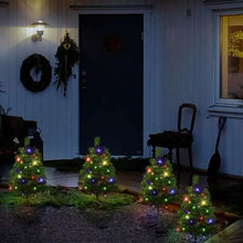 Load image into Gallery viewer, IP65 Waterproof Solar Powered Prelit Small Christmas Tree
