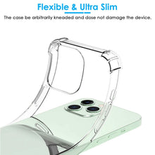 Load image into Gallery viewer, iPhone Shockproof Clear Phone Case Soft TPU