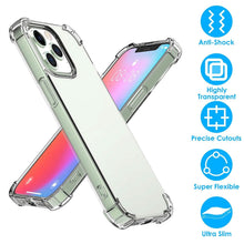 Load image into Gallery viewer, iPhone Shockproof Clear Phone Case Soft TPU