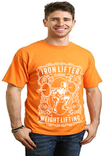 Load image into Gallery viewer, Iron Lifter Men's Bamboo Viscose/Organic Cotton Short Sleeve Graphic T-Shirt