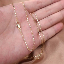 Load image into Gallery viewer, Italian 18K Gold Plated Punk Chain Necklace