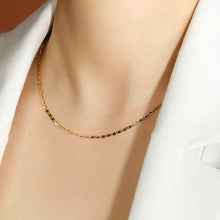 Load image into Gallery viewer, Italian 18K Gold Plated Punk Chain Necklace