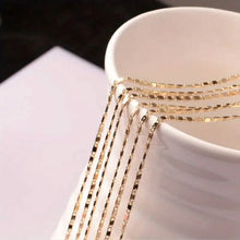 Load image into Gallery viewer, Italian 18K Gold Plated Punk Chain Necklace