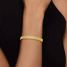 Load image into Gallery viewer, Italian Made 925 Sterling Silver 7MM Flat Coreana Chain Bracelet