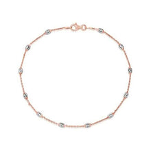 将图片加载到图库查看器,Italian Sterling Silver 10" Anklets