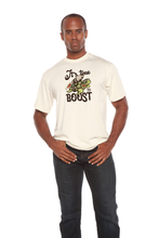 Load image into Gallery viewer, It`s time to BOOST Men's Bamboo Viscose/Organic Cotton Short Sleeve Graphic T-Shirt