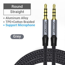 将图片加载到图库查看器,Jack 3.5mm Aux Cable 3.5mm Audio Cable Jack Headphones Speaker Cable Male Stereo Audio Cable Fabric Braided Compatible For Headphones Smartphone Car Stereos