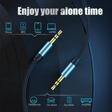将图片加载到图库查看器,Jack Audio Cable Jack Male To Male Audio Aux Cable For Car Headphone Hi-Fi Stereo Jack Shielded AUX Cord Compatible With Phones Tablets Speaker Wire Line Aux Cord Speaker 3.5mm