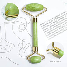 将图片加载到图库查看器,Jade Roller & Gua Sha Set Facial Beauty Tools Face Roller Skin Massager