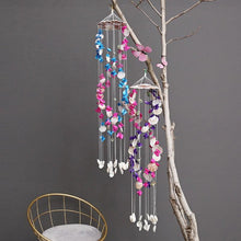 将图片加载到图库查看器,Japanese Wind Chimes Bells Hanging Ornaments Mobile Portable Waterproof Outdoor Wind-chime Mediterranean Style Home Garden Yard Decoration Natural Shell Wind Chimes Birthday Gifts