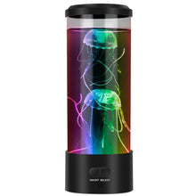 Load image into Gallery viewer, Jellyfish Lava Lamp Multicolor Changing Mood Night Light