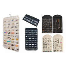 Load image into Gallery viewer, Jewelry Earrings Brooch Closet Hanging Storage Organizer Bag