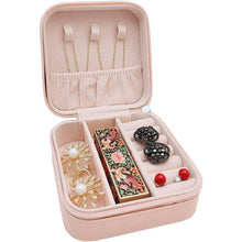 Load image into Gallery viewer, Jewelry Travel Case Organizer