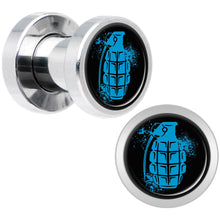 将图片加载到图库查看器,Blue Grenade Steel Screw Fit Plug Set 4G