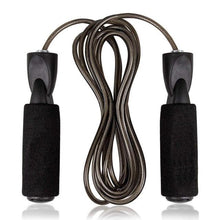 Load image into Gallery viewer, Jump Rope Speed Jumping Steel Wire Double Skipping Workout Fitness Training Adjustable Length Ropeless Skipping Rope Weighted Jump Rope Tangle-Free Rapid Speed Cordless Jump Rope Fits Any Skill Level Best For Fitness Indoor Ourdoor