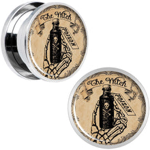 Load image into Gallery viewer, Witches Brew Poison Potion Halloween Plug Set 0G to 20mm