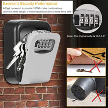 Load image into Gallery viewer, Keys Storage Lock Box with 4 Digits Combination