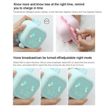 将图片加载到图库查看器,Kids Alarm Clock Cute Dinosaur Kids Alarm Clock with Dinosaur Digital Alarm Clock for Kids Bedroom Cute Bedside Clock Children's Sleep Trainer Wake Up Light and Night Light with Digital Alarm Clock For Kids Bedside Clock Children Wake Up Night Light