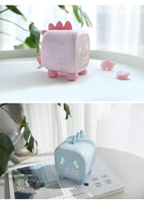 将图片加载到图库查看器,Kids Alarm Clock Cute Dinosaur Kids Alarm Clock with Dinosaur Digital Alarm Clock for Kids Bedroom Cute Bedside Clock Children's Sleep Trainer Wake Up Light and Night Light with Digital Alarm Clock For Kids Bedside Clock Children Wake Up Night Light