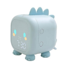 将图片加载到图库查看器,Kids Alarm Clock Cute Dinosaur Kids Alarm Clock with Dinosaur Digital Alarm Clock for Kids Bedroom Cute Bedside Clock Children's Sleep Trainer Wake Up Light and Night Light with Digital Alarm Clock For Kids Bedside Clock Children Wake Up Night Light