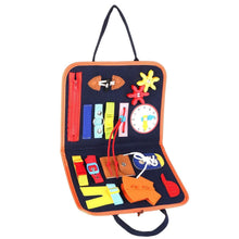 Load image into Gallery viewer, Kids Busy Board Sensory Activity Board Preschool Learning Toys