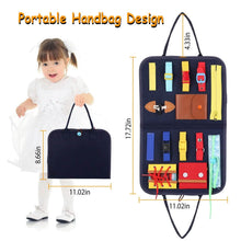 Load image into Gallery viewer, Kids Busy Board Sensory Activity Board Preschool Learning Toys